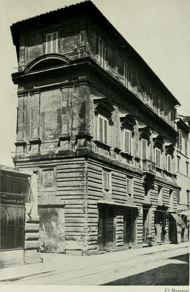 An illustration from L'architecture italienne au XVIe siècle, 1900, leaf 42