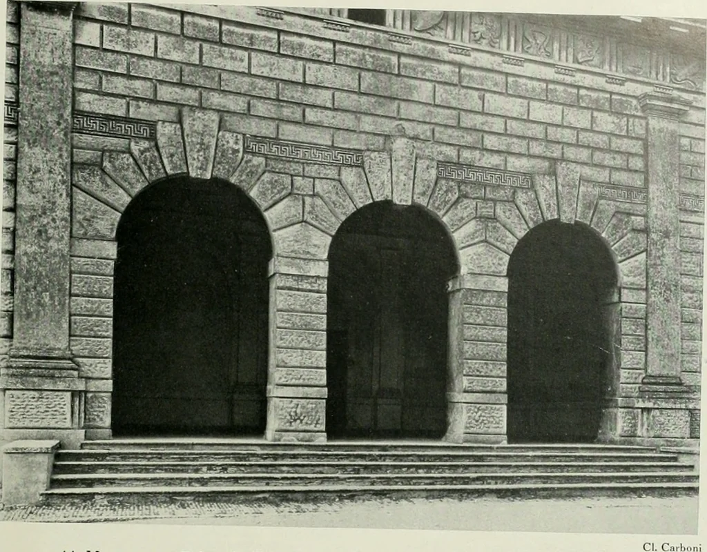 An illustration from L'architecture italienne au XVIe siècle, 1900, leaf 58