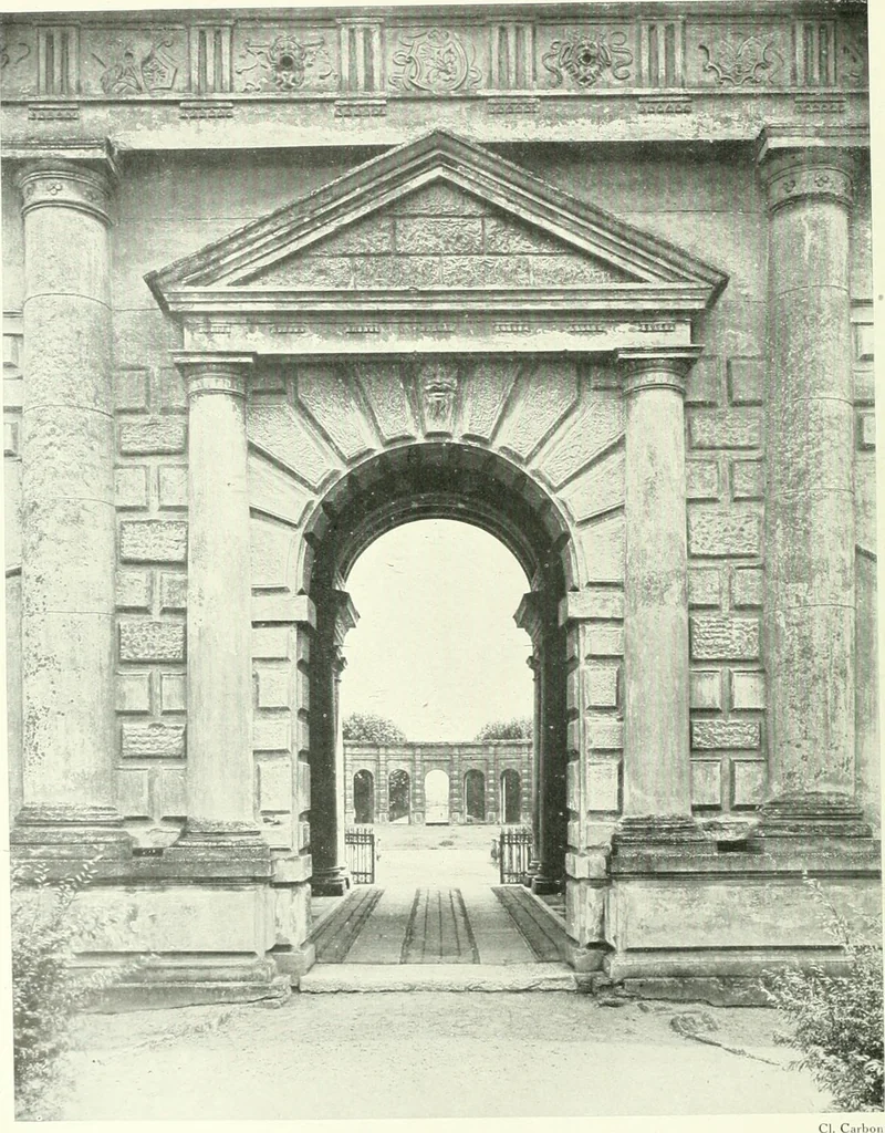 An illustration from L'architecture italienne au XVIe siècle, 1900, leaf 61