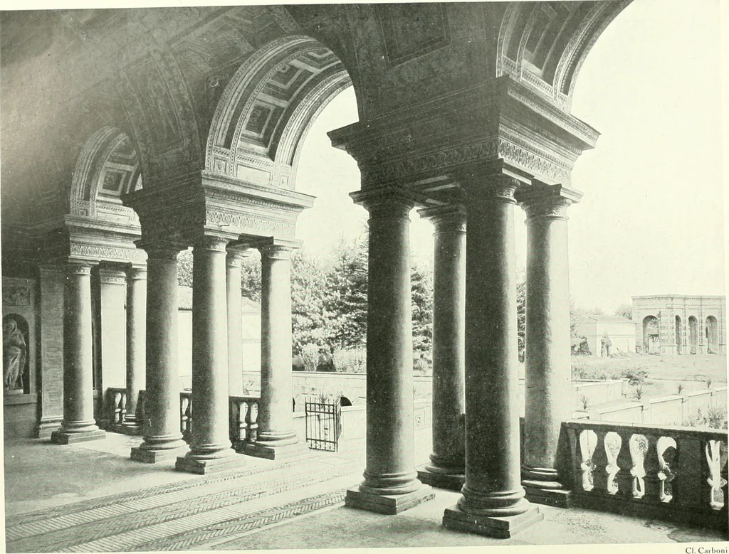 An illustration from L'architecture italienne au XVIe siècle, 1900, leaf 63