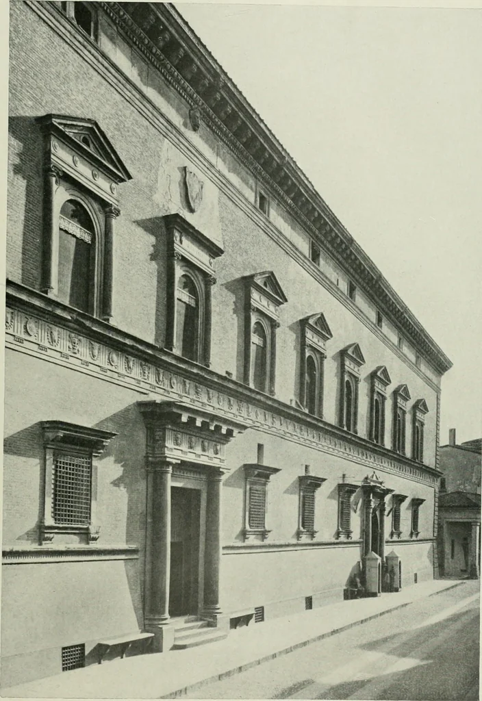An illustration from L'architecture italienne au XVIe siècle, 1900, leaf 76