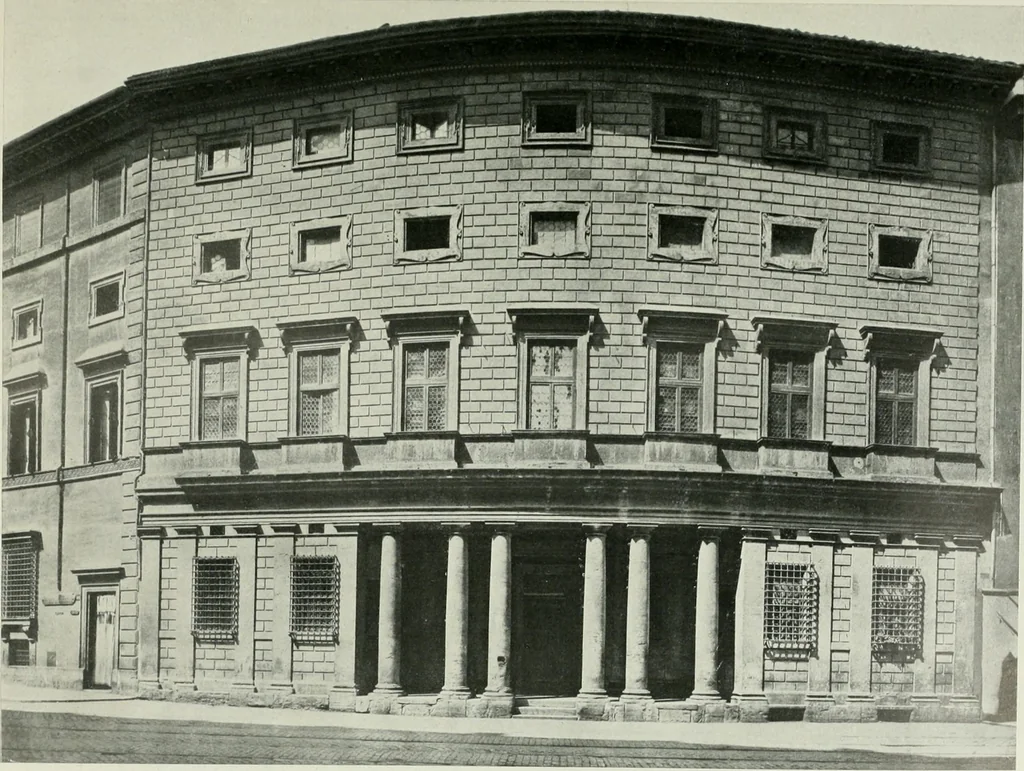 An illustration from L'architecture italienne au XVIe siècle, 1900, leaf 78
