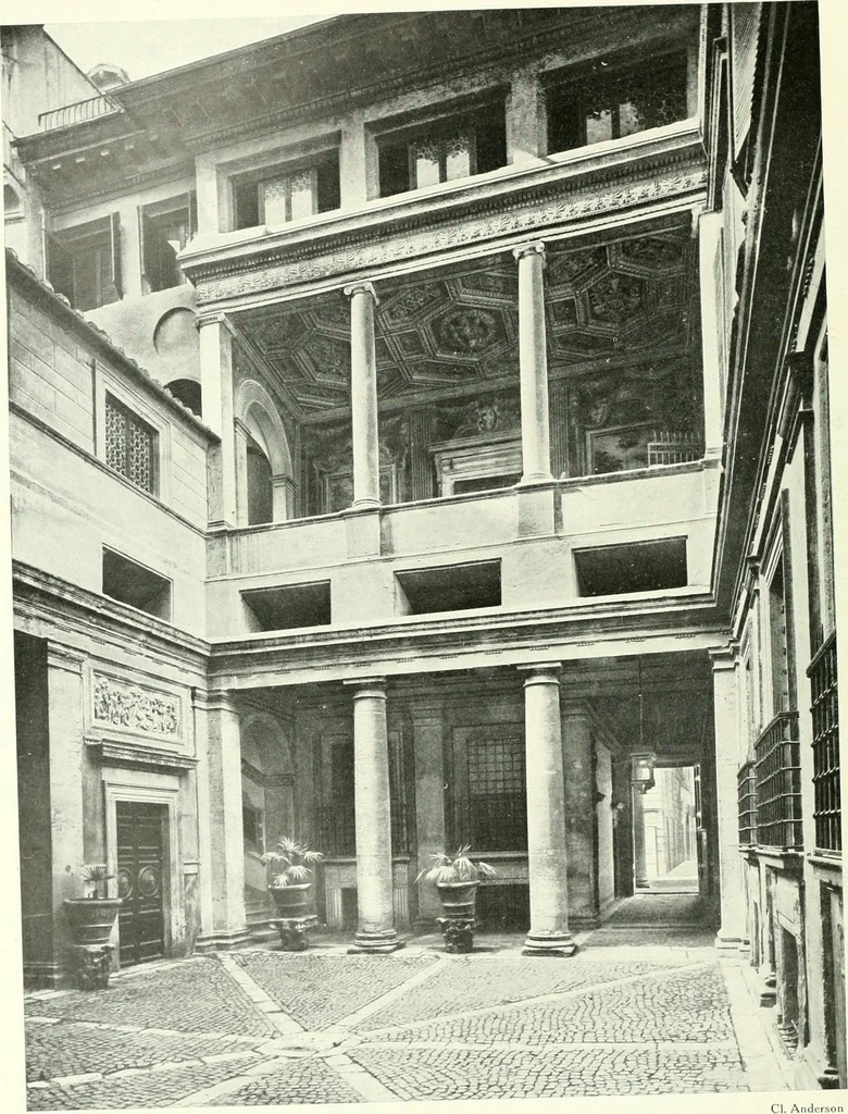 An illustration from L'architecture italienne au XVIe siècle, 1900, leaf 79