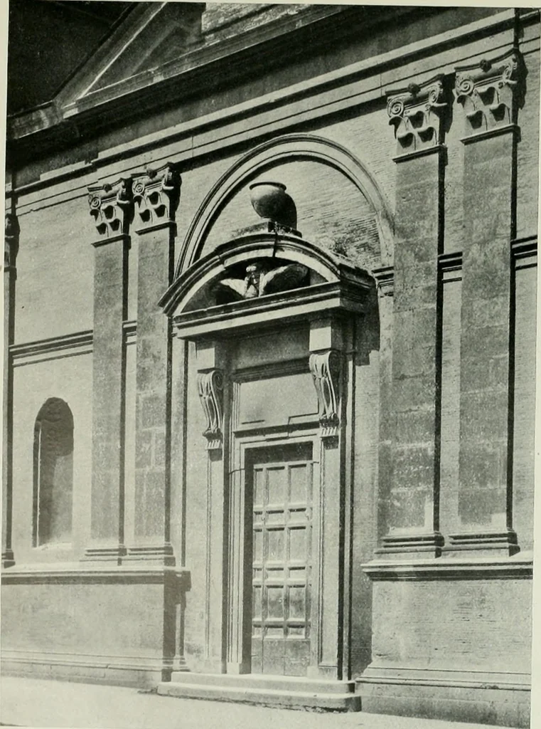 An illustration from L'architecture italienne au XVIe siècle, 1900, leaf 86