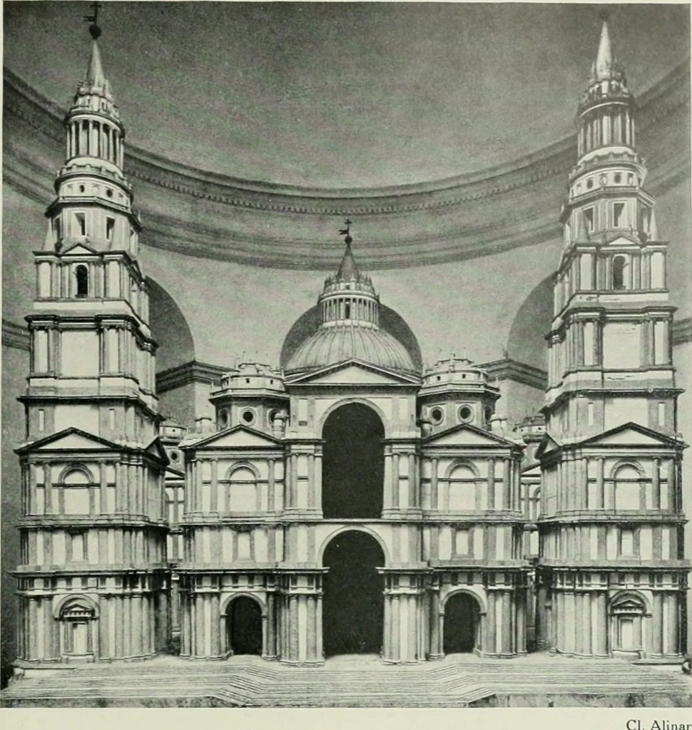 An illustration from L'architecture italienne au XVIe siècle, 1900, leaf 88