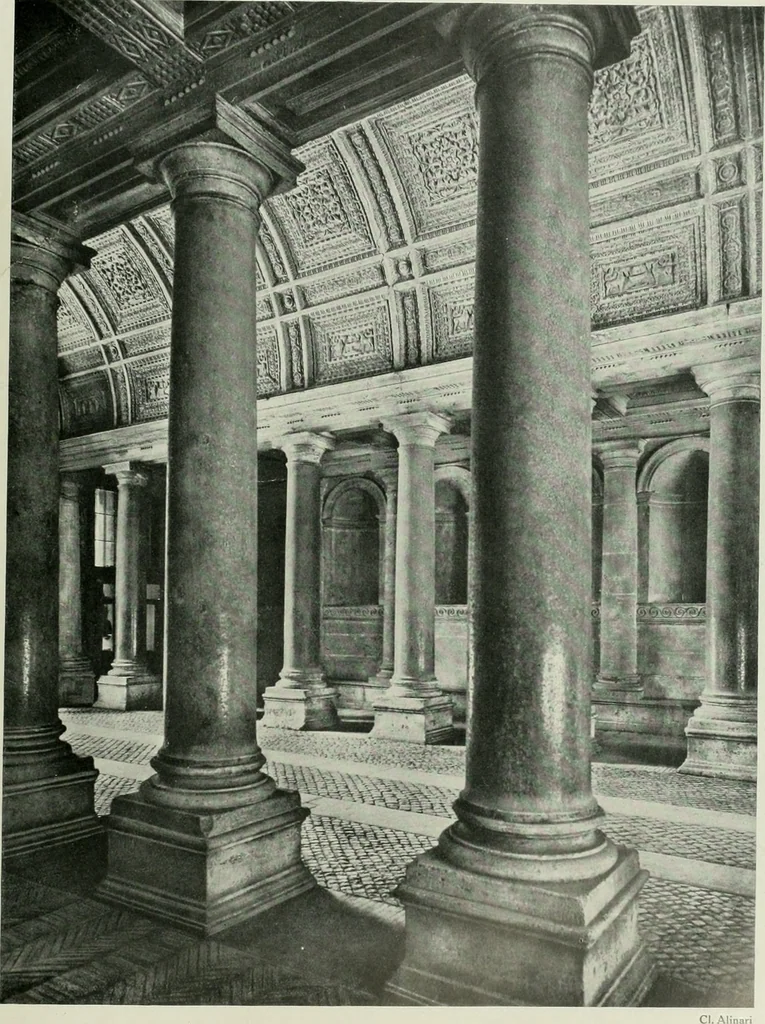 An illustration from L'architecture italienne au XVIe siècle, 1900, leaf 90