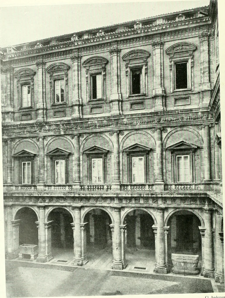 An illustration from L'architecture italienne au XVIe siècle, 1900, leaf 91