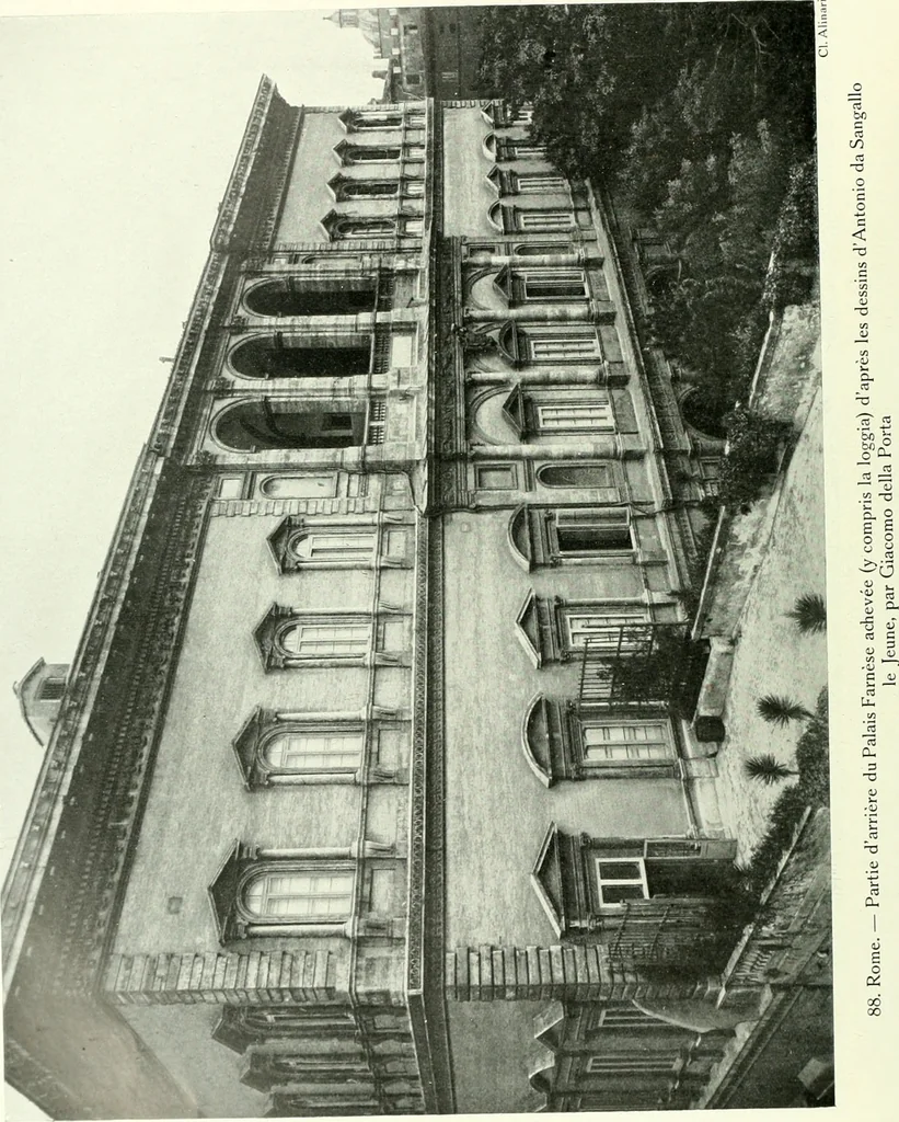 An illustration from L'architecture italienne au XVIe siècle, 1900, leaf 93