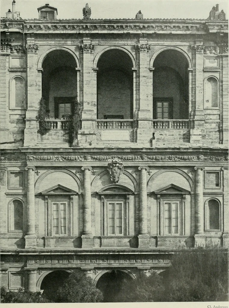An illustration from L'architecture italienne au XVIe siècle, 1900, leaf 94