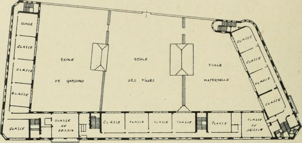 An illustration from L'architecture. Le passé.--Le présent, 1916, leaf 151