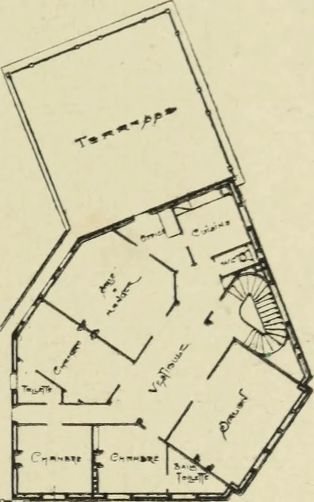 An illustration from L'architecture. Le passé.--Le présent, 1916, leaf 154