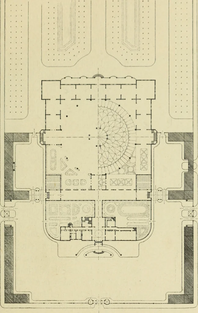 An illustration from L'architecture. Le passé.--Le présent, 1916, leaf 184