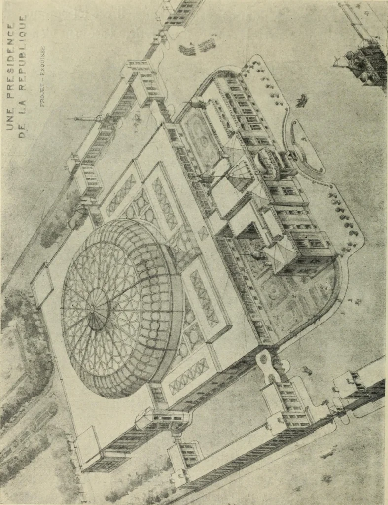 An illustration from L'architecture. Le passé.--Le présent, 1916, leaf 187