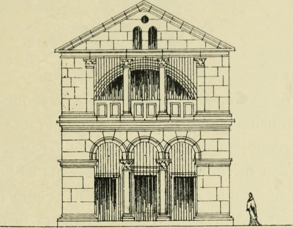 An illustration from L'architecture. Le passé.--Le présent, 1916, leaf 54