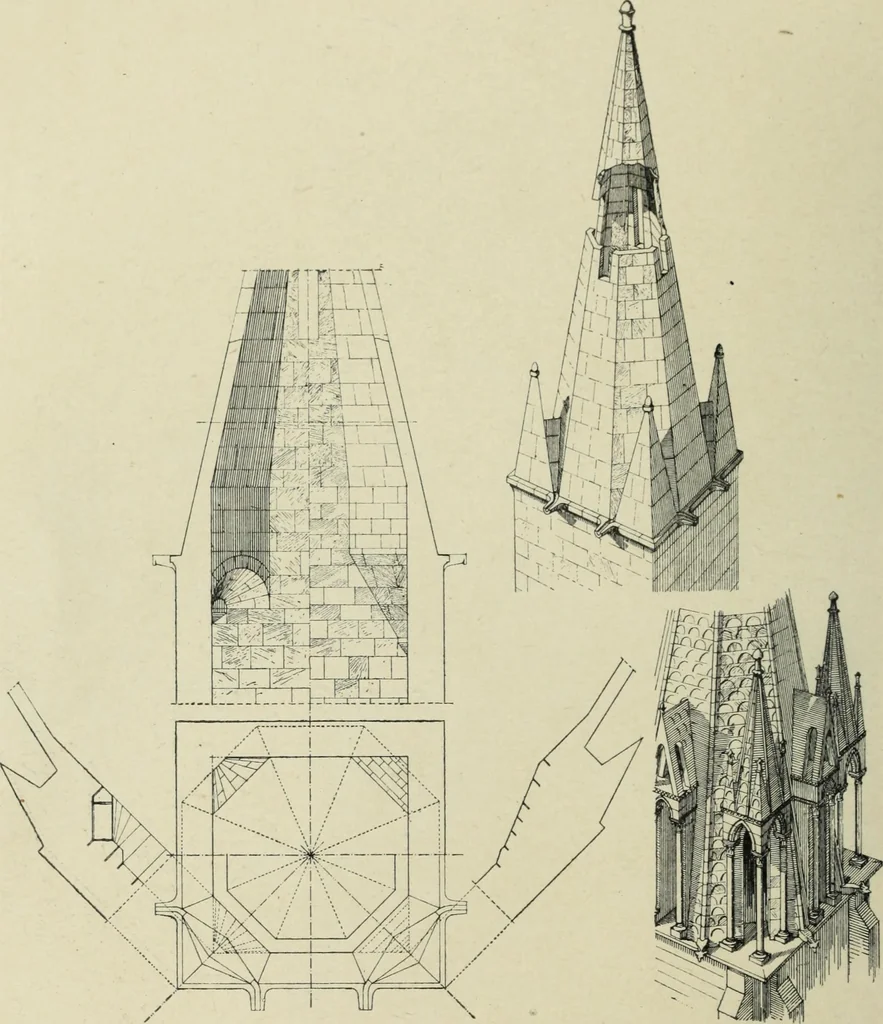 An illustration from L'architecture. Le passé.--Le présent, 1916, leaf 65