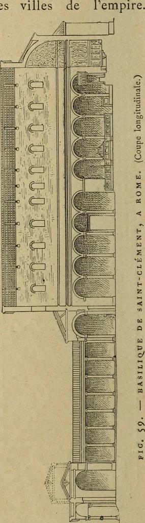 An illustration from L'architecture romane, 1888, leaf 103