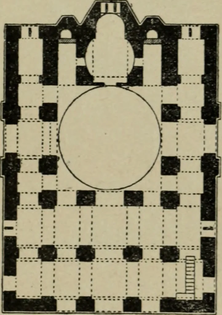 An illustration from L'architecture romane, 1888, leaf 134