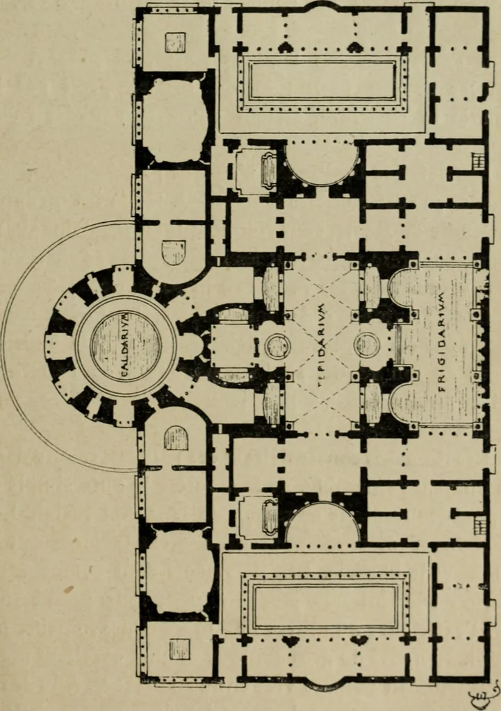 An illustration from L'architecture romane, 1888, leaf 34