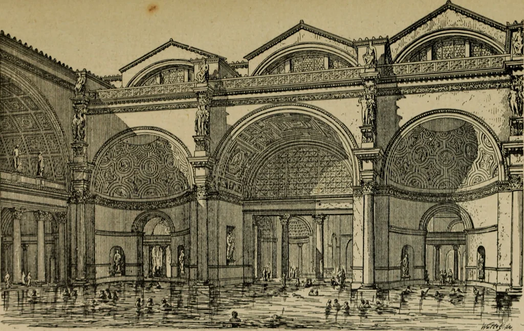 An illustration from L'architecture romane, 1888, leaf 36