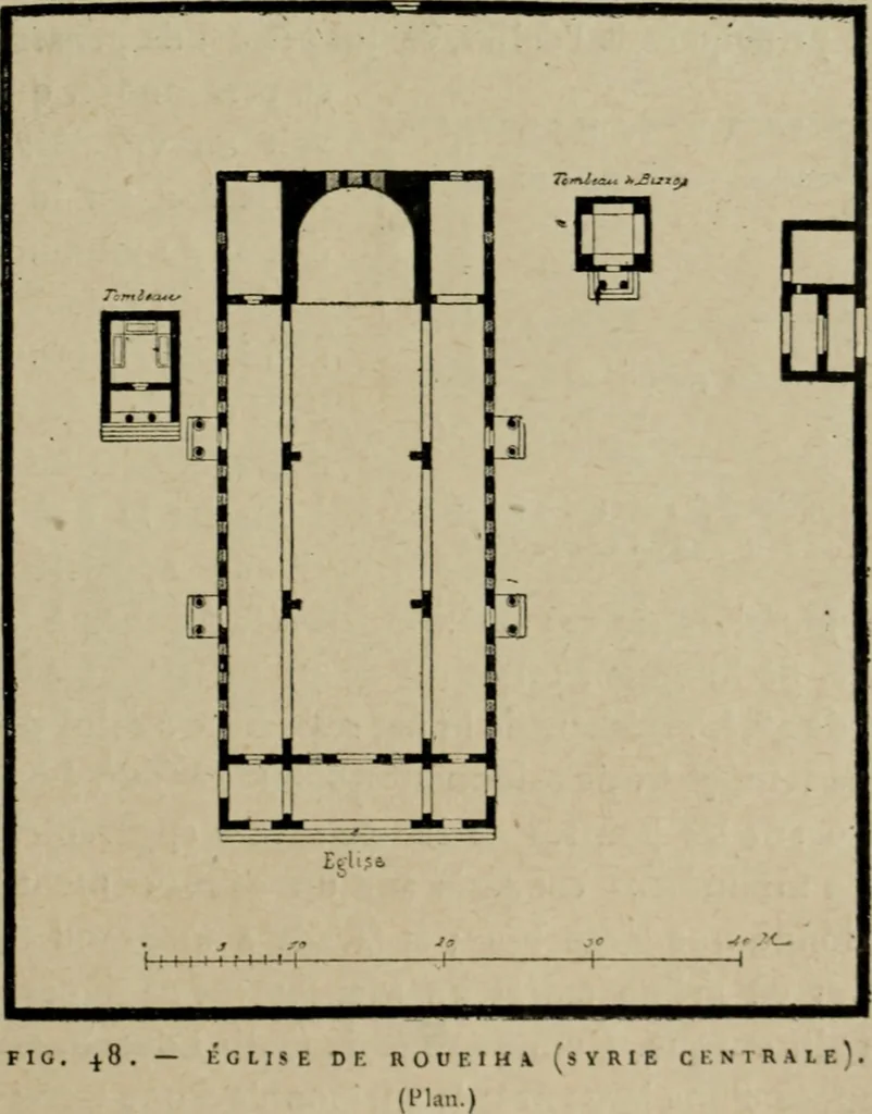An illustration from L'architecture romane, 1888, leaf 90