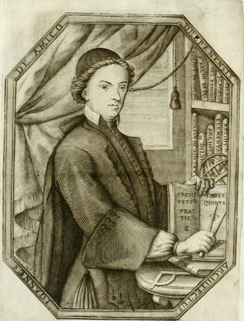 An illustration from L'architetto prattico : in cui con facilta si danno le regole per apprendere l'architettura civile, 1726, leaf 19