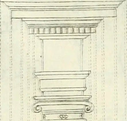 An illustration from L'architetto prattico : in cui con facilta si danno le regole per apprendere l'architettura civile, 1726, leaf 256