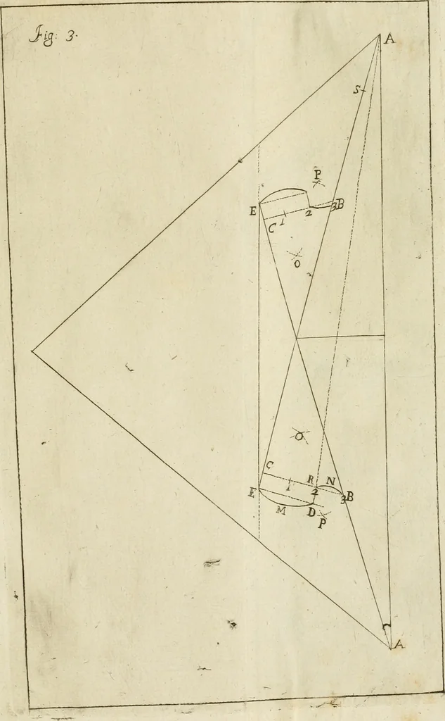 An illustration from L'architetto prattico : in cui con facilta si danno le regole per apprendere l'architettura civile, 1726, leaf 164