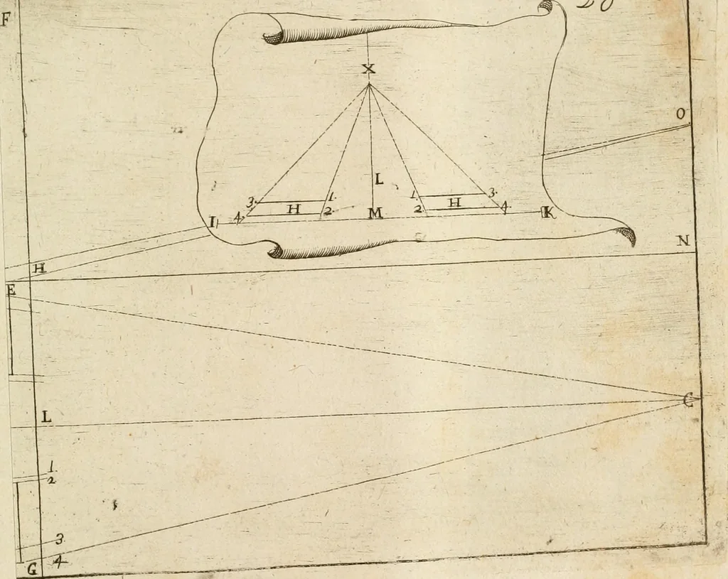 An illustration from L'architetto prattico : in cui con facilta si danno le regole per apprendere l'architettura civile, 1726, leaf 226