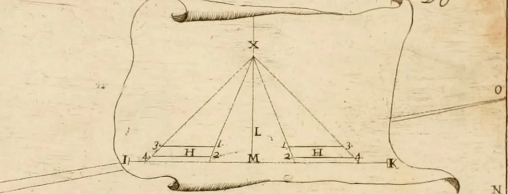 An illustration from L'architetto prattico : in cui con facilta si danno le regole per apprendere l'architettura civile, 1726, leaf 227