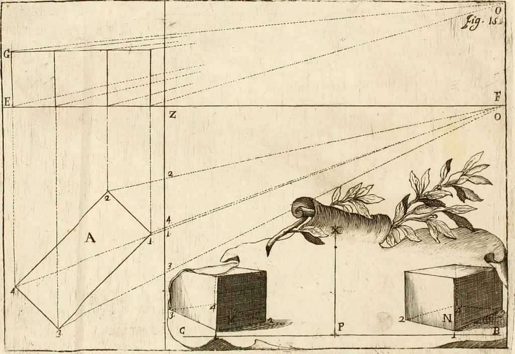 An illustration from L'architetto prattico : in cui con facilta si danno le regole per apprendere l'architettura civile, 1726, leaf 245
