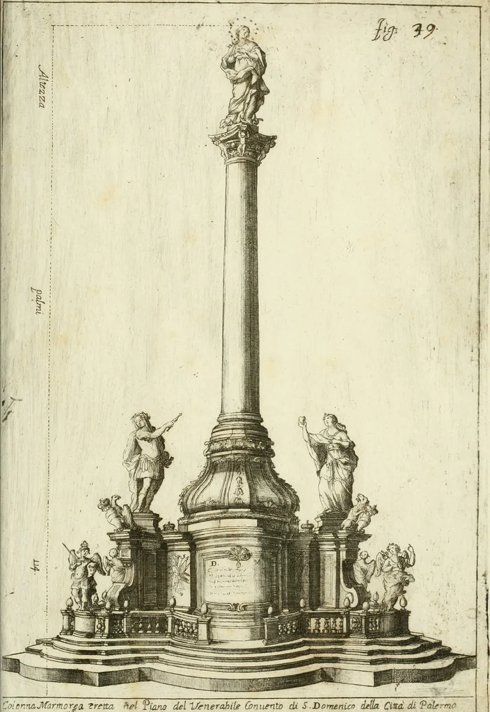 An illustration from L'architetto prattico : in cui con facilta si danno le regole per apprendere l'architettura civile, 1726, leaf 296