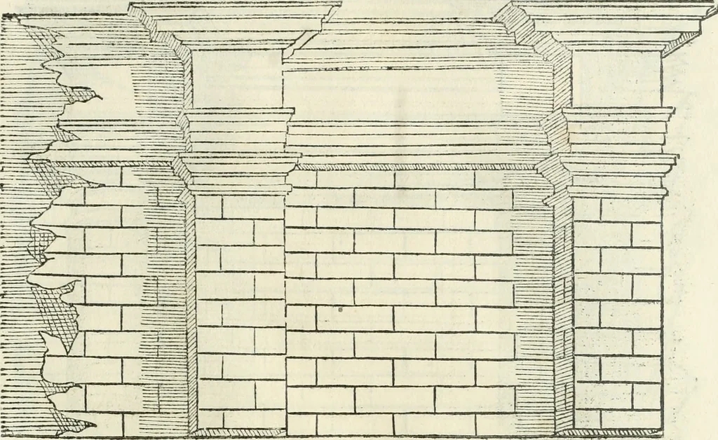 An illustration from L'architettura, 1565, leaf 144