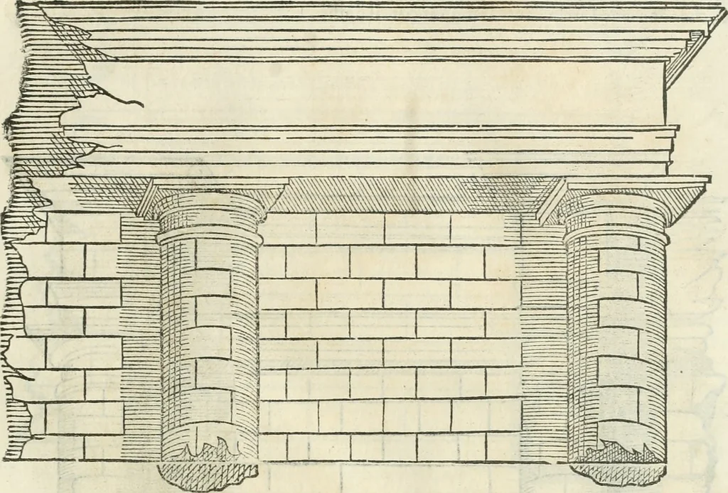An illustration from L'architettura, 1565, leaf 146