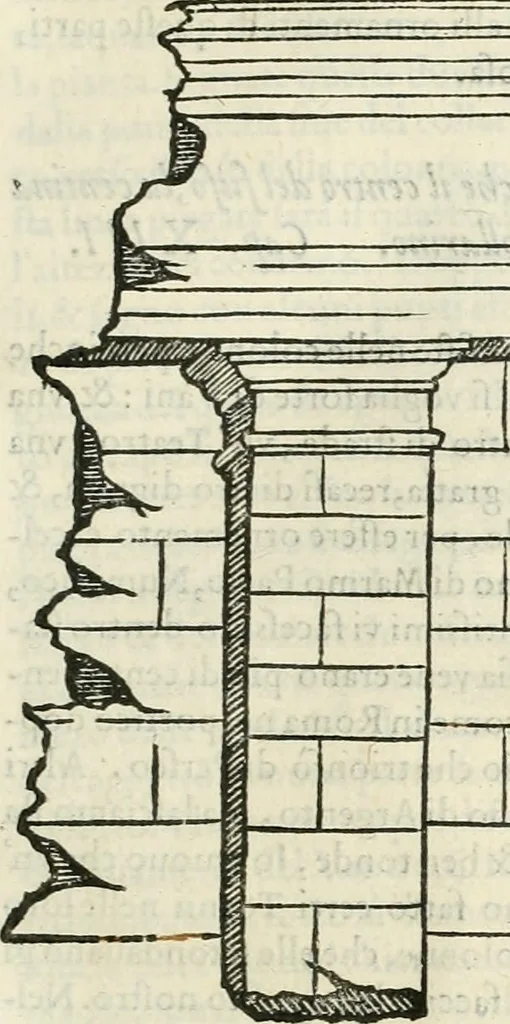An illustration from L'architettura, 1565, leaf 148