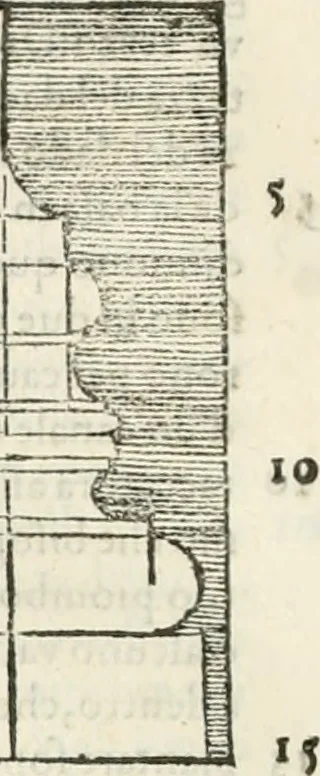 An illustration from L'architettura, 1565, leaf 165