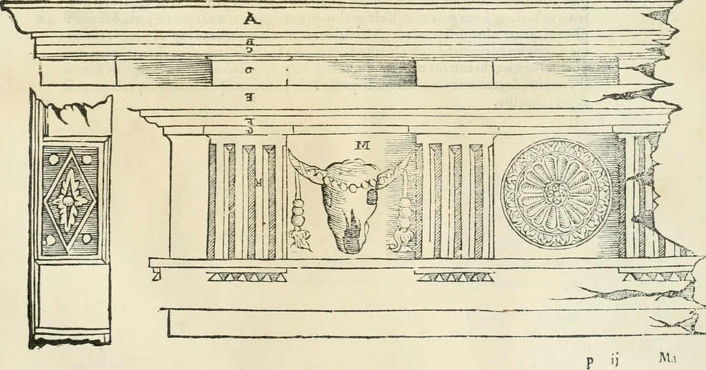 An illustration from L'architettura, 1565, leaf 174