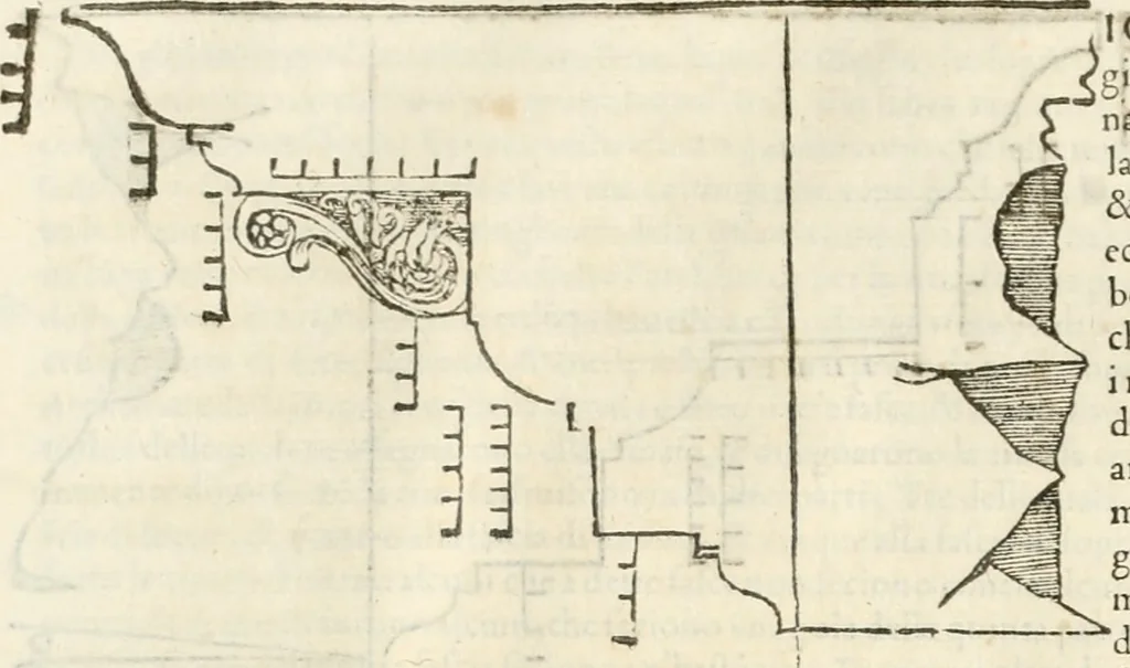 An illustration from L'architettura, 1565, leaf 177