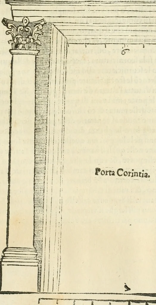 An illustration from L'architettura, 1565, leaf 188