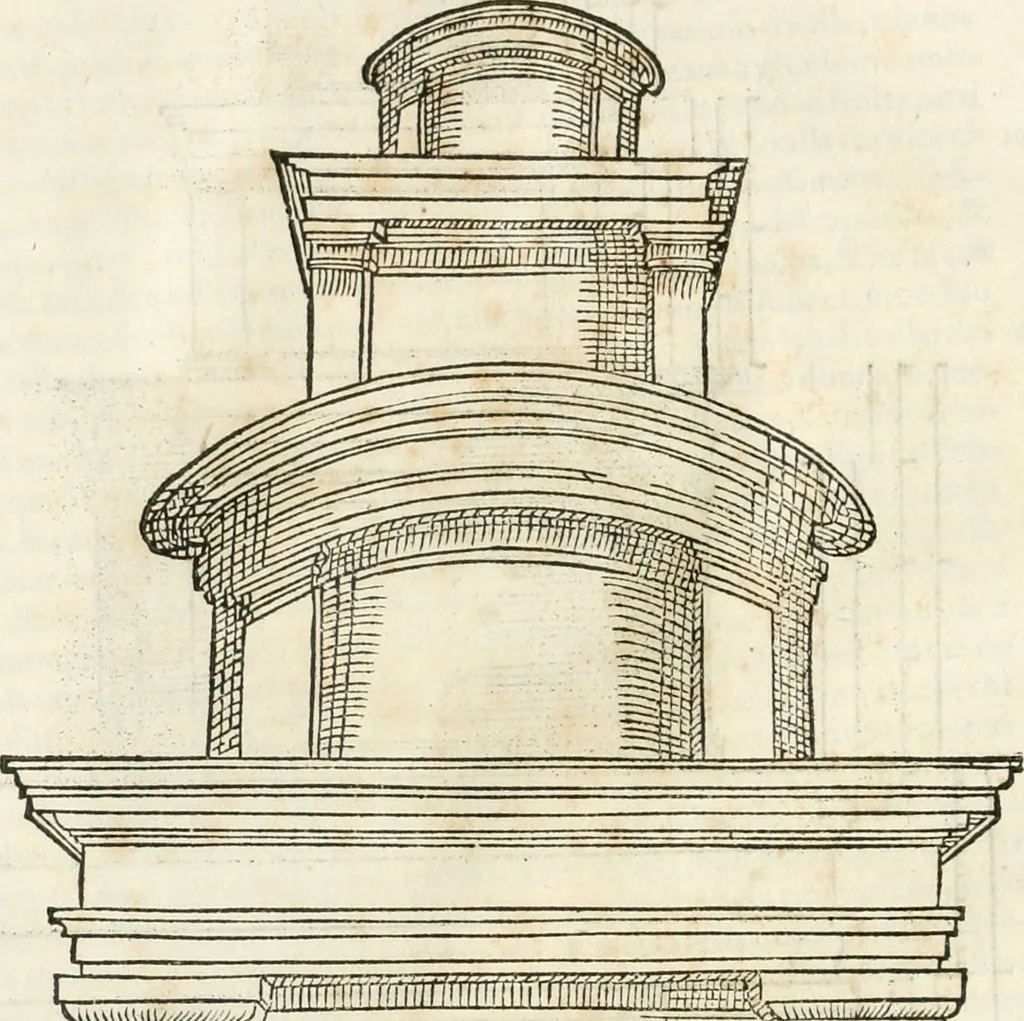 An illustration from L'architettura, 1565, leaf 217