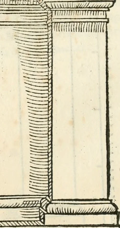 An illustration from L'architettura, 1565, leaf 217