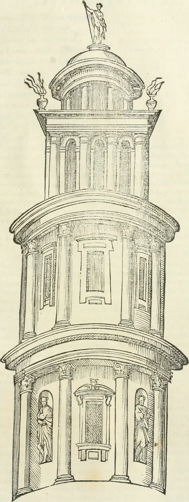 An illustration from L'architettura, 1565, leaf 230