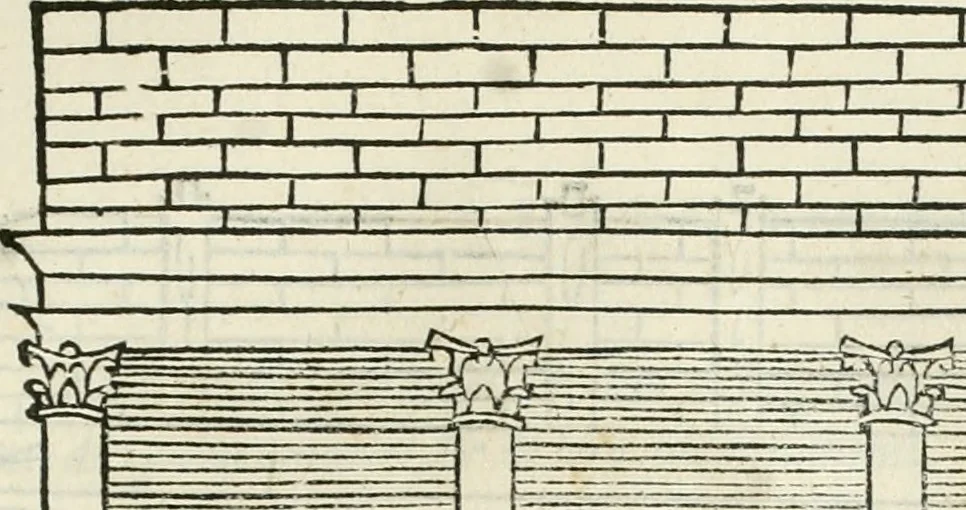 An illustration from L'architettura, 1565, leaf 238
