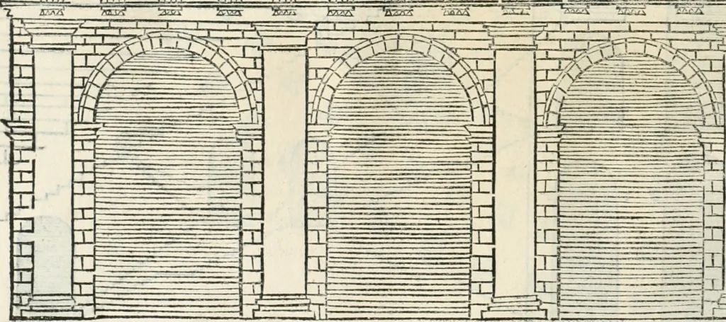 An illustration from L'architettura, 1565, leaf 239