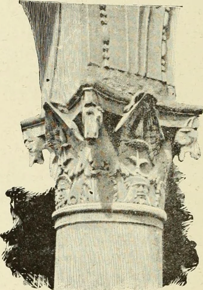 An illustration from L'architettura a Bologna nel Rinascimento, 1899, leaf 105