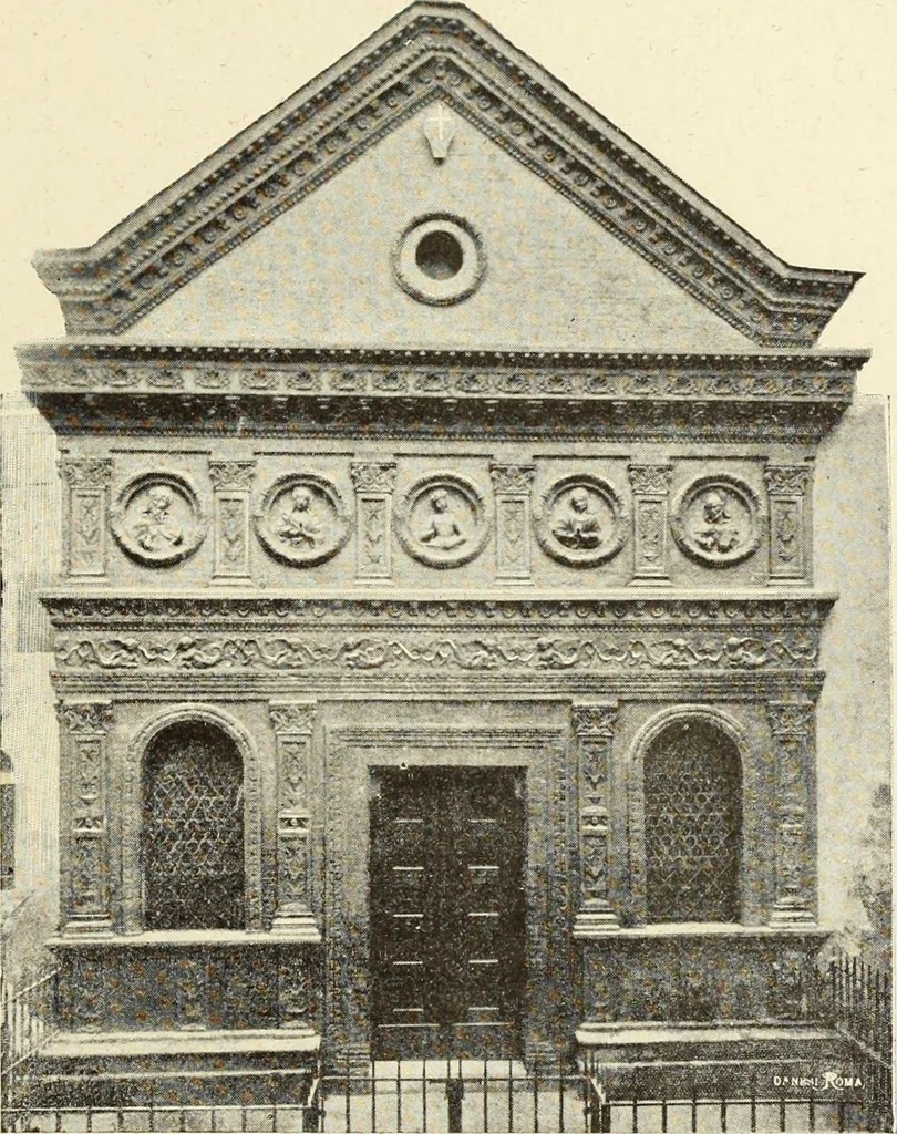 An illustration from L'architettura a Bologna nel Rinascimento, 1899, leaf 106