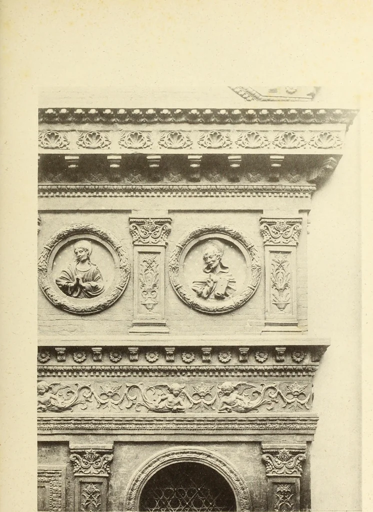 An illustration from L'architettura a Bologna nel Rinascimento, 1899, leaf 118