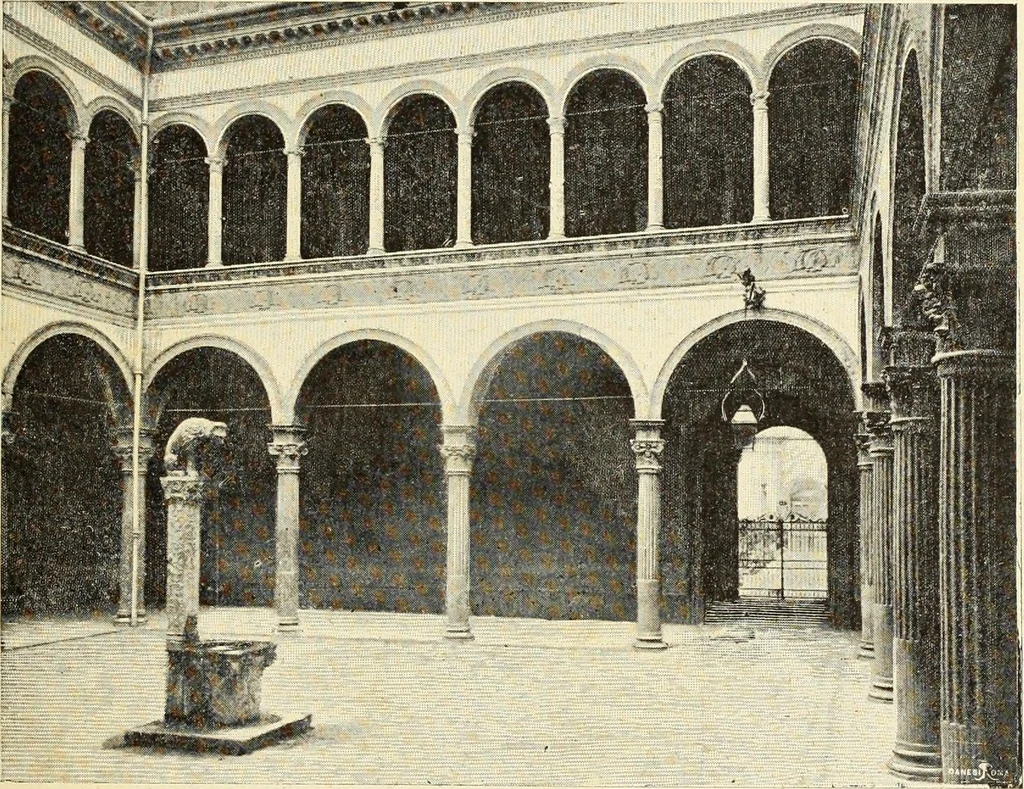 An illustration from L'architettura a Bologna nel Rinascimento, 1899, leaf 124