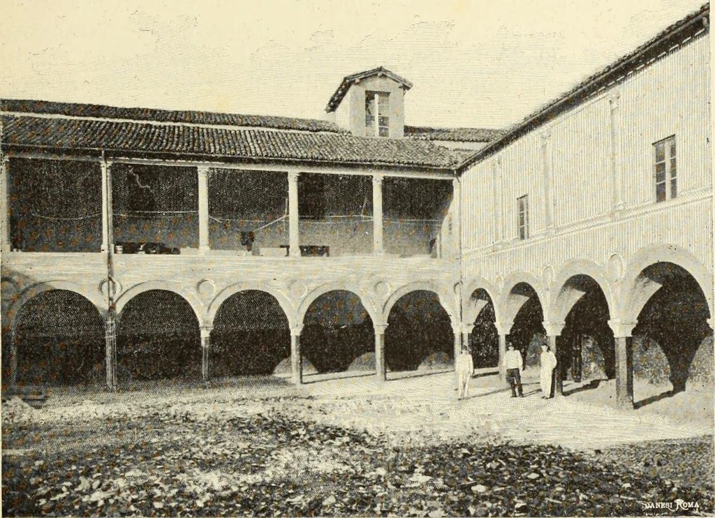 An illustration from L'architettura a Bologna nel Rinascimento, 1899, leaf 128