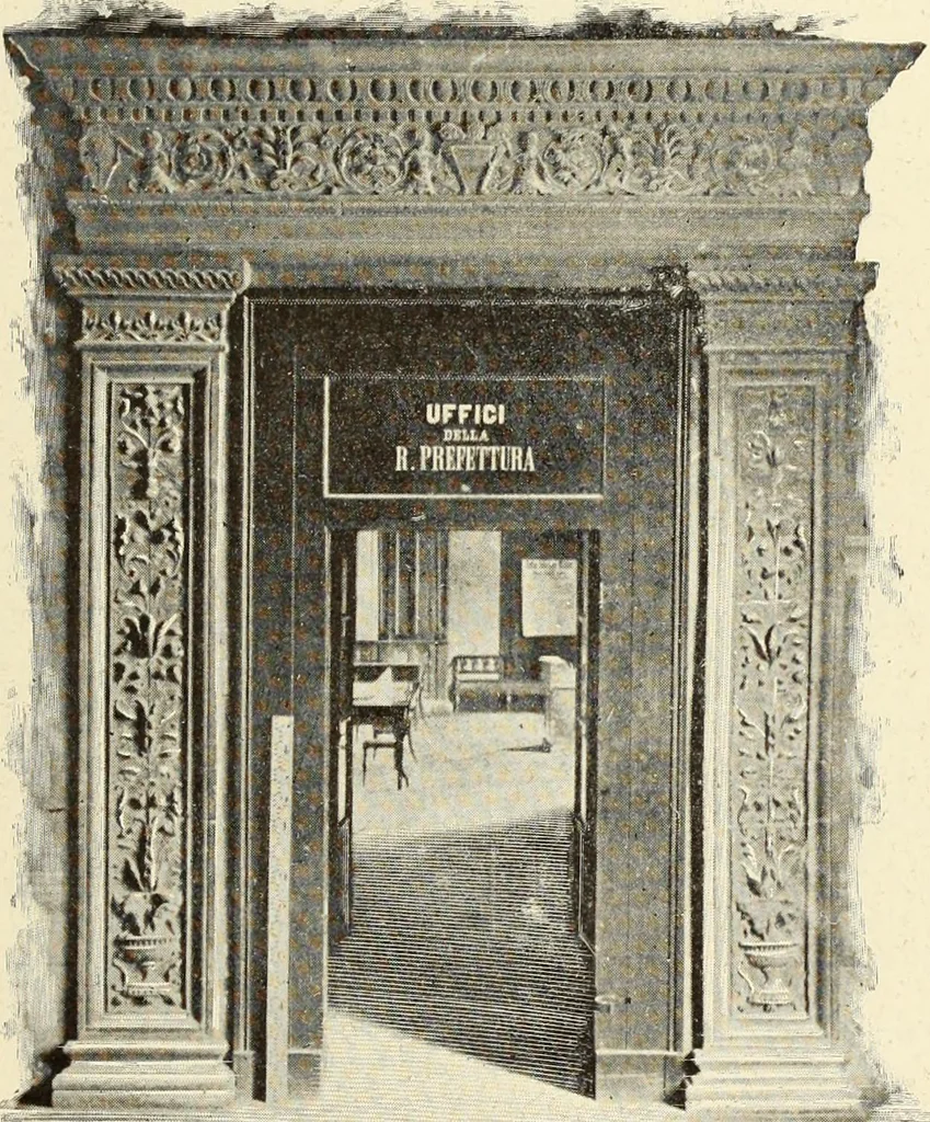 An illustration from L'architettura a Bologna nel Rinascimento, 1899, leaf 130
