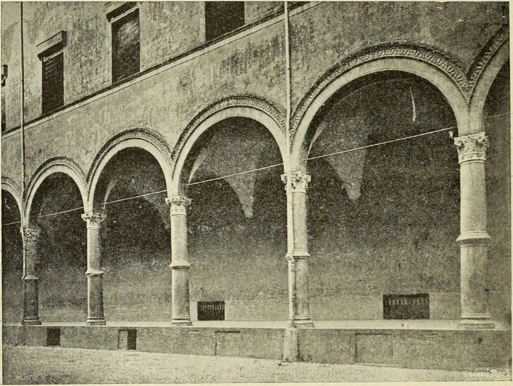 An illustration from L'architettura a Bologna nel Rinascimento, 1899, leaf 135